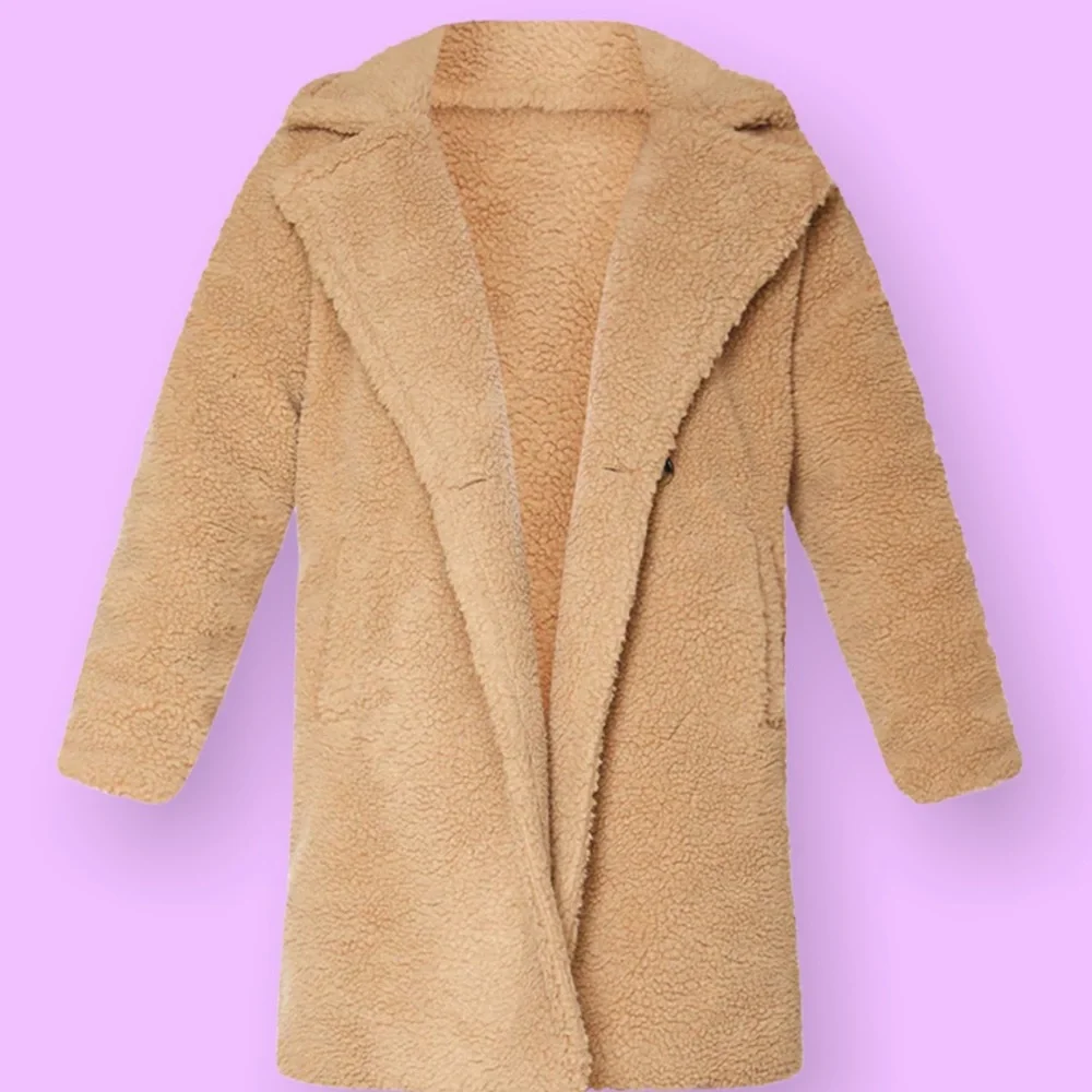 New Pretty Little Thing Teddy Coat - Picture 5 of 5